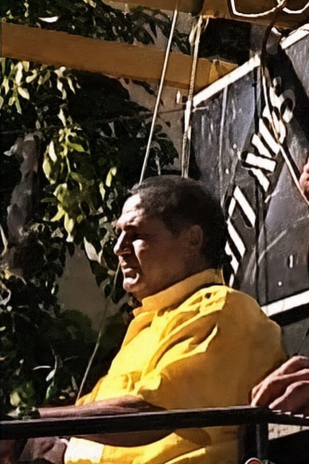 Roberto Romero durante el carnaval de 1998 en Curuzú Cuatiá
